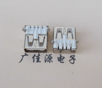 东坑镇USB AF母座 LCP 耐高温250度280度 环保白胶芯