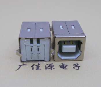 东坑镇USB BF180度母座 打印机接口 立式直插带赛