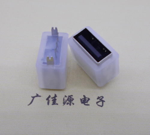 东坑镇USB连接器接口 10.5MM防水立插母座 鱼叉脚