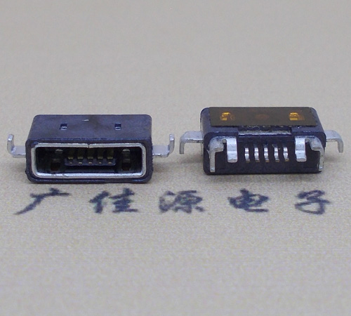 东坑镇MICRO USB防水AB型口母头3D图纸封装